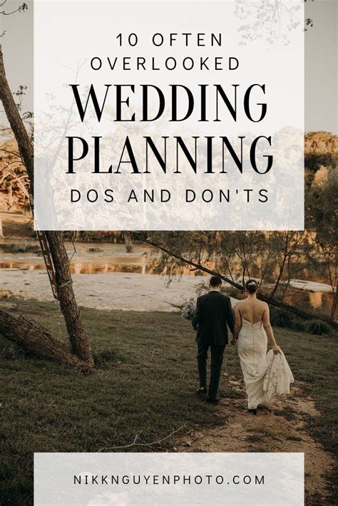 10 Often Overlooked Wedding Planning Dos and Don'ts - Southern Love ...