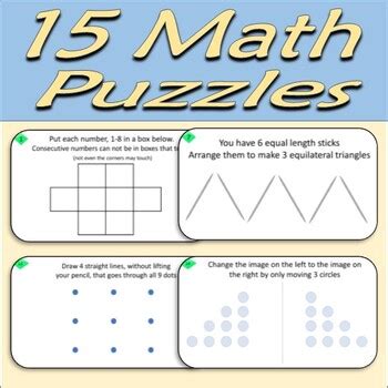 math-puzzles - RETHINK Math Teacher