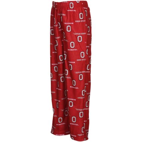 Ohio State Buckeyes Preschool Scarlet Team Logo Flannel Pajama Pants