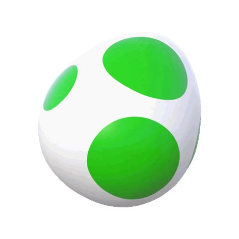 Yoshi'S Egg Item Sticker - Yoshi's egg Egg Item - Discover & Share GIFs