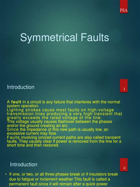 Symmetrical Fault Analysis | PDF | Alternating Current | Steady State