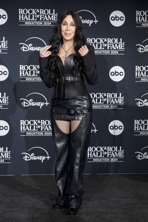 Zendaya and Dua Lipa Attend Cher's Rock & Roll Hall of Fame Induction ...