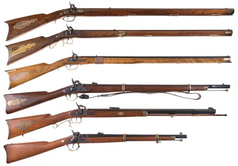 Six Modern Percussion Rifles | Rock Island Auction