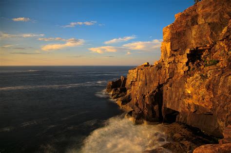 Coastline Landscape of Otter Cliff in Maine image - Free stock photo - Public Domain photo - CC0 ...