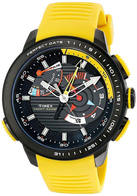 Amazon.com: Timex Men's TW2P44500DH Intelligent Quartz Yacht Racer ...