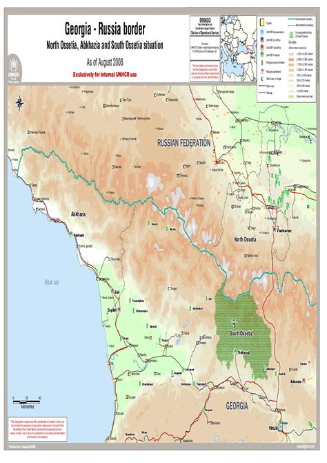 Document - Georgia Russia Border: North Ossetia, Abkhazia and South ...