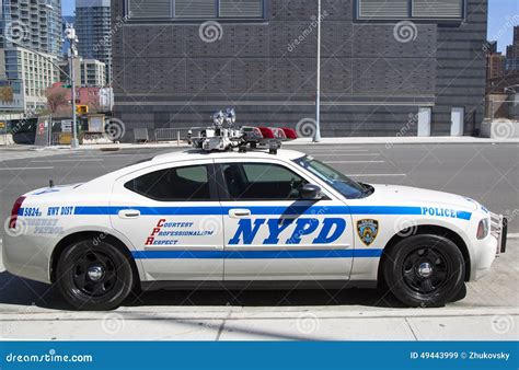 NYPD Highway Patrol Motorcycles Parked On The Coney Island Beach ...