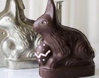 Metal Chocolate Easter Bunny Mold - Etsy