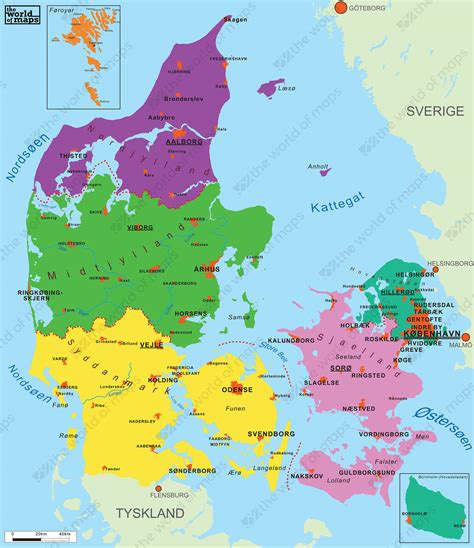 Denmark Map / Denmark, Day 4, The Road Trip, Part 1! / Central intelligence agency, unless ...