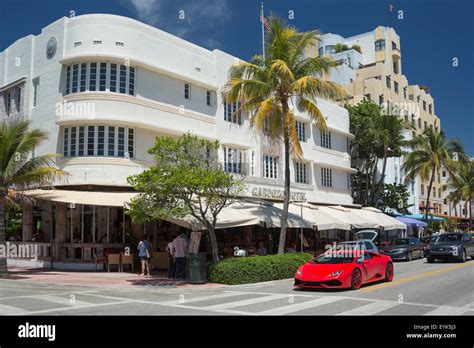 CARDOZO HOTEL OCEAN DRIVE MIAMI BEACH MIAMI FLORIDA USA Stock Photo - Alamy