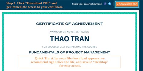 Where is my Course Certificate? – PhilanthropyU Support