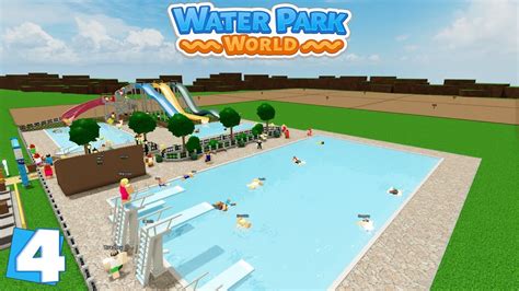 Roblox - Water Park World | Episode 4 - Piscine Olympique / FR - YouTube