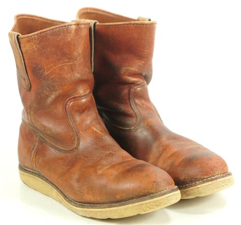 Vintage Red Wing Irish Setter Pull On Leather Work Sport Boots 1990s Men's 11 D | oldrebelboots