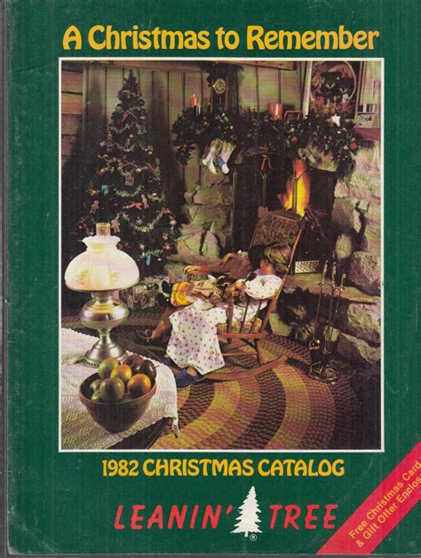 Leanin' Tree Christmas to Remember Catalog 1982 prints cards stationery