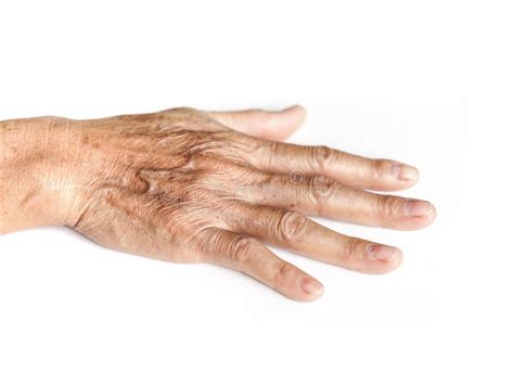 Wrinkle old woman hand stock photo. Image of lifestyle - 134811608