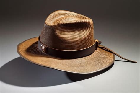 Premium AI Image | A safari hat with a chin strap