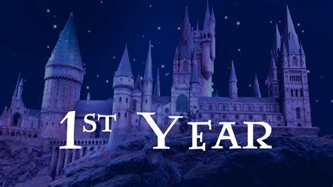 Hogwarts First Year- 6th Grade