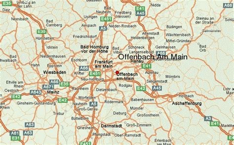 Offenbach Map