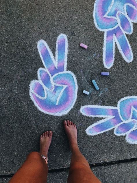 50 Super Fun Summer Sidewalk Chalk Art Ideas - This Tiny Blue House ...