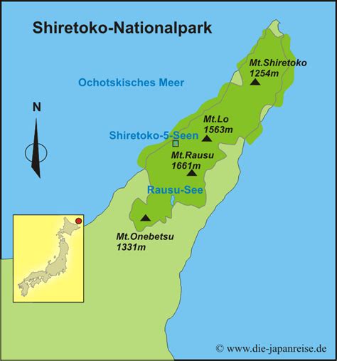 Shiretoko-Nationalpark – Japans Nationalparks – Die Japanreise