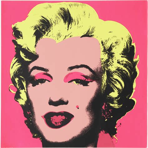 Why did Andy Warhol paint Marilyn Monroe?