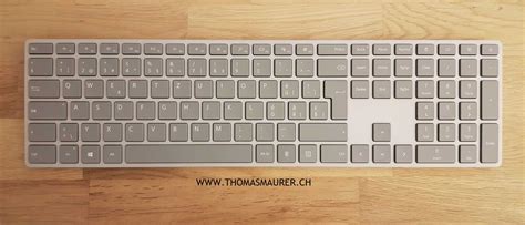 Mini Review of the Microsoft Modern Keyboard with Fingerprint ID - Thomas Maurer