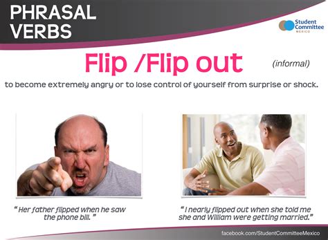 ' flip out ' PHRASAL VERBS | Gramática, Inglês