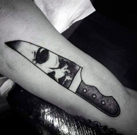 60 Michael Myers Tattoo Ideas For Men - Halloween Slasher Designs