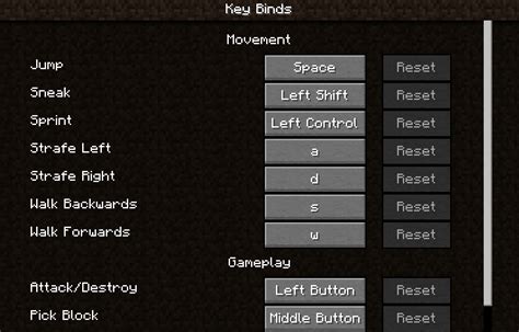 Minecraft Controls: PC - WASD Keyboard & Mouse