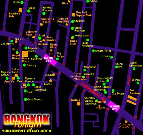 Sukhumvit Area Map