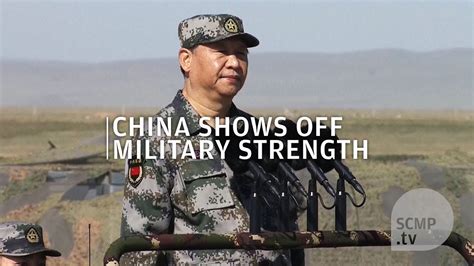 Xi Jinping oversees parade to celebrate PLA’s 90th anniversary - YouTube