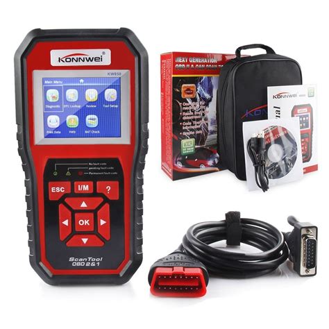 KW850 EOBD OBD2 Car Diagnostic Tool Scanner Code Reader