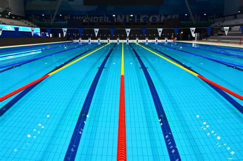 Olympic Swimming Pool Royalty-Free Stock Photo