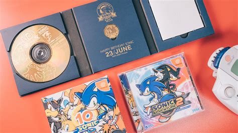 Collectibles & Art Sonic Adventure 2 10th Anniversary Limited Edition Sega Dreamcast Japan Game ...