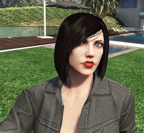 Brunette Girl (Skin Control) - GTA5-Mods.com