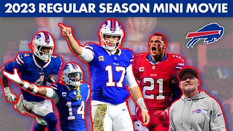 Buffalo Bills Full 2023 Regular Season Mini Movie Recap | Josh Allen ...