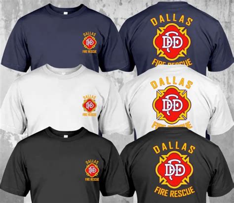 NEW FIRE DEPARTMENT Dallas Texas Rescue Special Operasion Firefighter T-Shirt $21.99 - PicClick