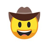 Happy Cowboy Emoji