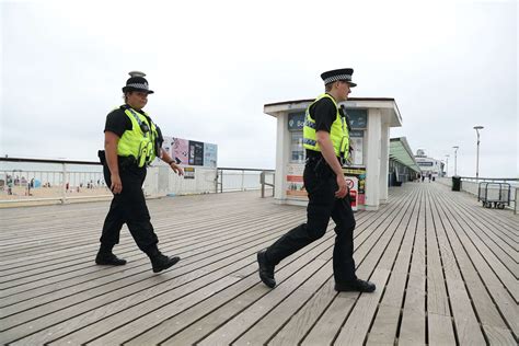 Men stabbed at Bournemouth beach