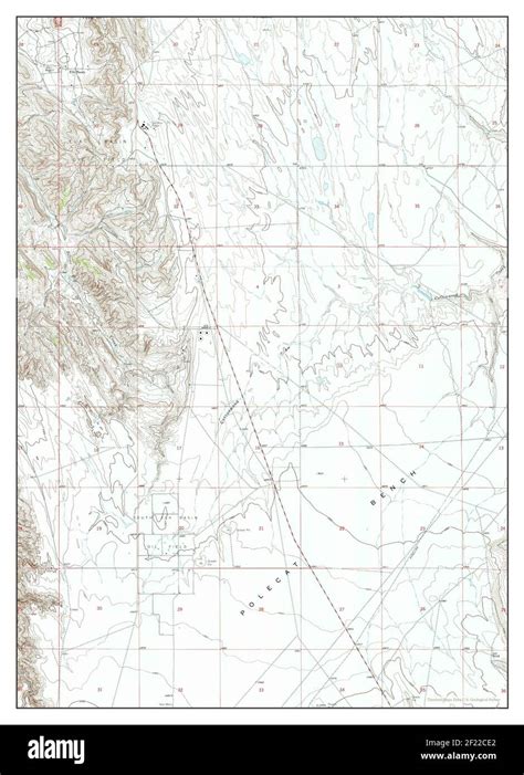 Elk Basin, Wyoming, map 1966, 1:24000, United States of America by Timeless Maps, data U.S ...