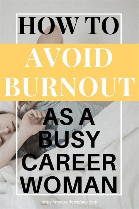 How To Avoid Burnout As A Busy Millennial Woman | Daeyna Jackson ...