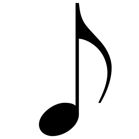 Black musical note free image download