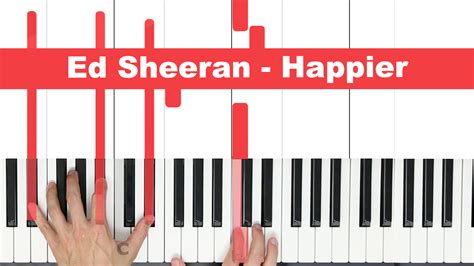 Ed Sheeran – Happier – Easy – MARKS PIANO