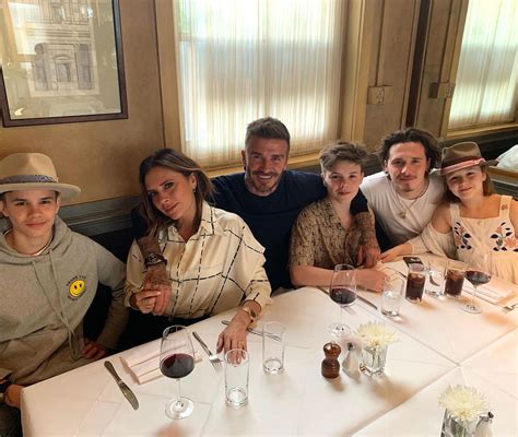 David Beckham Celebrates 44th Birthday With Victoria, Kids: Pics