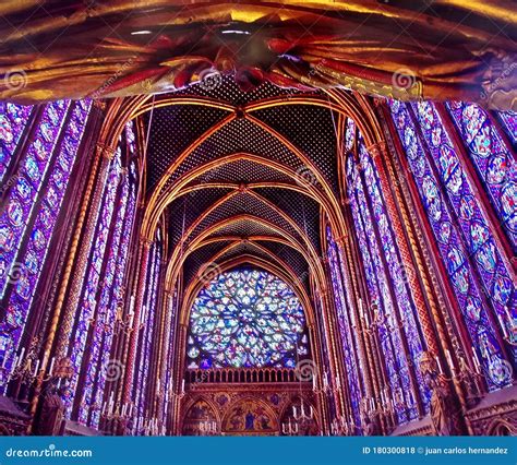 Sainte-Chapelle, Paris France French Gothic Editorial Stock Photo - Image of paris ...