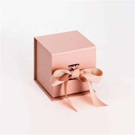 Pink Ribbon Jewelry Packaging Box at Best Price in Ghaziabad | Pebzo Pack