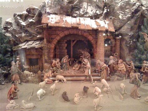 Italian nativity scene at MSI | Nativity scene, Nativity, Nativity set