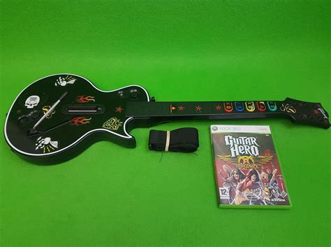 Guitar Hero Gitarr + Aerosmith xbox360 x.. (403589082) ᐈ SpelHem på Tradera