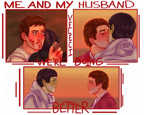 Spock and Kirk (Me and my Husband) [Star Trek] by veleci on DeviantArt