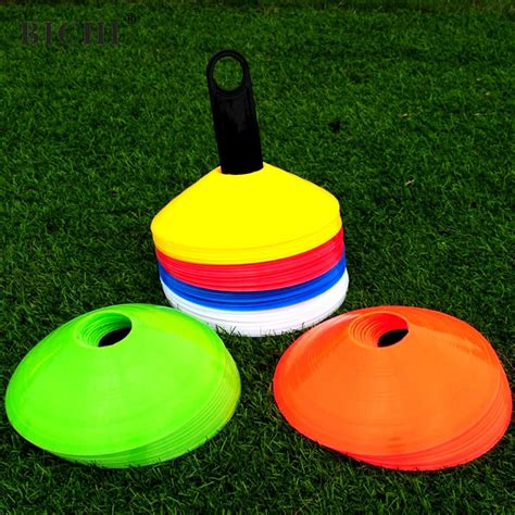 Aliexpress.com : Buy BICHI 10Pcs PE Obstacles Sign Plate Disc Cones Field Football Soccer ...